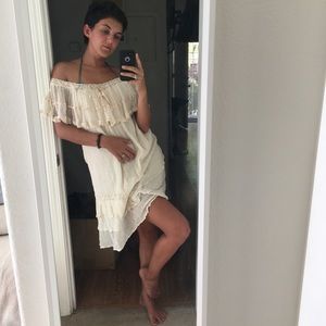 JENS PIRATE BOOTY x FREE PEOPLE GAUZE DRESS